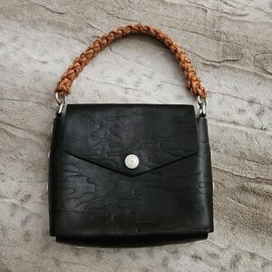 Rag & Bone Leather Camo Atlas shoulder bag